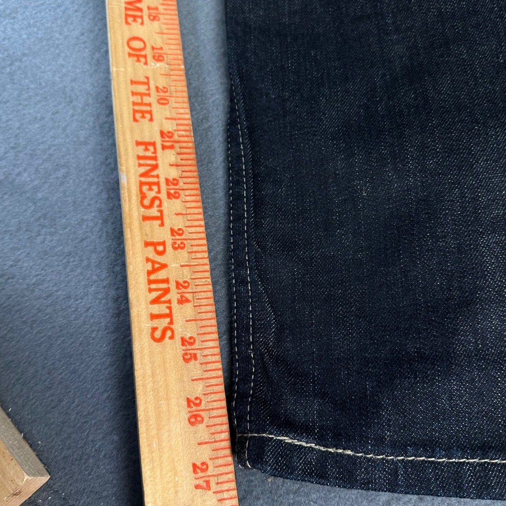 Levis 510 Skinny Fit Jeans Mens 34x30 Dark Wash Indigo Denim Pants 05510-0414 - Picture 7 of 15